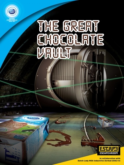 Escape Game Dutch Lady: The Great Chocolate Vault, Escape Room. Kuala Lumpur.